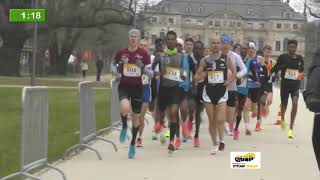 Itelligence Citylauf Dresden on March 21 2021  Elite men half marathon FULL RACE [upl. by Jourdan690]