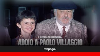 Morto Paolo Villaggio il ricordo di Plinio Fernando alias Mariangela quotEra un uomo molto tristequot [upl. by Ephrayim324]