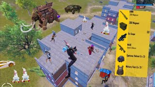 Omg😱ALL PRO PLAYERS RUSHED ME IN APARTMENTS🔥PUBG Mobile [upl. by Jamila]