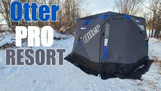 Otter Vortex Pro Resort Review  BEST Pop Up Shelter [upl. by Aihtnys219]