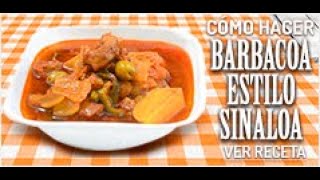 Como Hacer Barbacoa estilo Sinaloa [upl. by Chura]