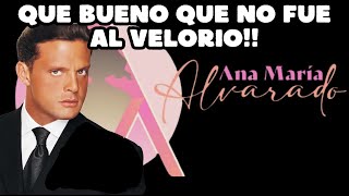 QUÉ BUENO QUE LUIS MIGUEL NO FUE AL VELORIO [upl. by Florinda]