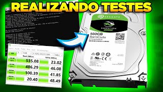 ✅ Como TESTAR o HD e Saber se Tem Erros ou BAD BLOCKS 2024 [upl. by Ahsiemac]