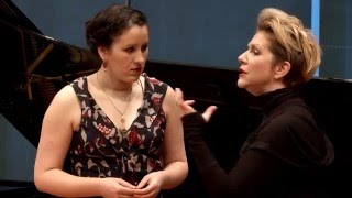 Joyce DiDonato Master Class 2015 Mozart’s “Mi tradi quell’alma ingrata” from Don Giovanni [upl. by Sllew]