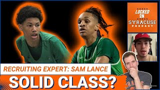 Syracuse Basketballs Current 2025 Recruiting Class  Syracuse Orange Podcast [upl. by Leruj423]