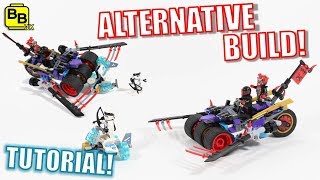 LEGO NINJAGO 70639 ALTERNATIVE BUILD MRES BATTLE BLADE [upl. by Dnanidref]