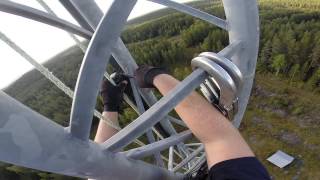 Tower climbing SJ2W [upl. by Eahsat]