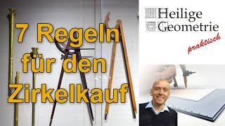 Heilige Geometrie zeichnen 7 Kauftipps zum besten Zirkel  DIY Tutorial Mathematik Kaufberatung [upl. by Willette428]