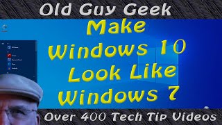 Make Windows 10 Start Menu More Like Windows 7 [upl. by Ayarahs]