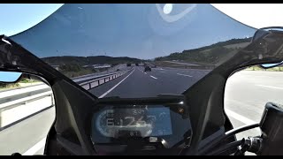 Honda CBR 650R Top Speed World Record 260  2021  Turkish Highway [upl. by Dasa]