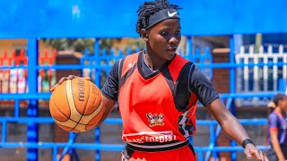 Afua Nabawanga 13 points 4 rebounds 6 assists Makerere Sparks vs Seeta High [upl. by Mathe]