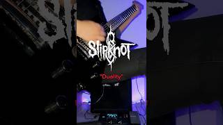 Slipknot  Duality metal guitar slipknot numetal espguitars [upl. by Tannen]