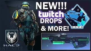 NEW AR amp MORE Twitch Drops  Halo Infinite  MUST SEE [upl. by Gaves]