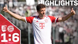 Müller brace at Dream Match 2023  Weinbeisser Kaltern vs FC Bayern  Highlights [upl. by Nimesh214]