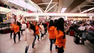 SpiceJet Holi Flashmob 2015 at Delhi Airport [upl. by Amelia]