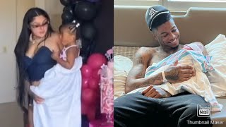 Jaidyn Alexis Post More Footage Of Journey 2nd Bday Party amp Shows Pics Of Blueface With Her [upl. by Ahasuerus403]