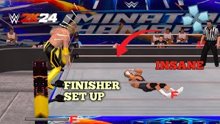 These Finisher Setup Are Insane In Wwe2k24 Ppsspp [upl. by Harad]