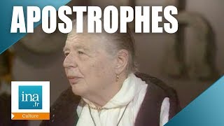 Apostrophes  Marguerite Yourcenar quotMishima ou la vision du videquot  Archive INA [upl. by Rachele]