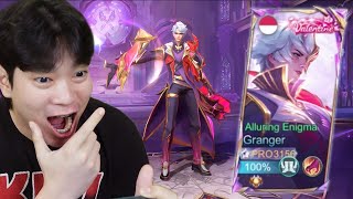 Review Skin Granger Valentine Dapet Tim Diluar Akal Sehat  Mobile Legends [upl. by Zetnahs]