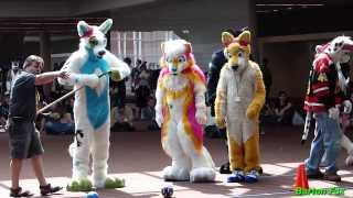 Anthrocon 2013  Fursuit Games [upl. by Laertnom]