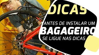 Assista antes de instalar um bagageiro de bike Pedaleria [upl. by Maybelle]