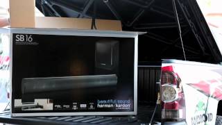 Harman Kardon SB 16 Soundbar unboxing and handson [upl. by Debbra511]