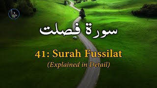 Surah FUSSILAT Full  Surah Ha Mim AsSajadh  Pani Patti Voice  41سورۃحم السجدة  Recitation [upl. by Eiramlirpa]