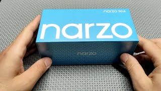 Realme Narzo 30A Unboxing ★ 4K UHD [upl. by Ziwot]