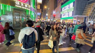 🇭🇰 Hong Kong Central Night Walking Tour 2024  4K HDR [upl. by Novy]