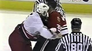 Louie Debrusk vs Jody Shelley Oct 10 2002 [upl. by Macnair]