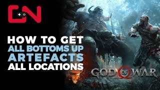 God of War Bottoms Up Artefacts Locations amp Where to find them [upl. by Sankaran]