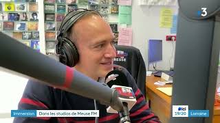 France 3 en immersion dans les studios de Meuse Fm [upl. by Corabelle]