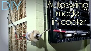 DIY Autoswing mode in Cooler Cooler with swing motor DIY [upl. by Novar]