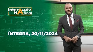 Assista na íntegra o Interacção Matinal 20112024 [upl. by Royden]