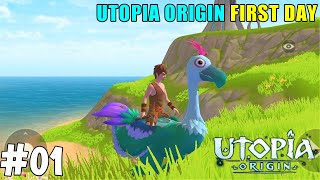 UTOPIA ORIGIN GAMEPLAY1  OneClue Gaming [upl. by Oicram]