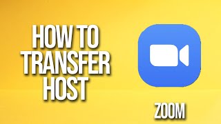 How To Transfer Host Zoom Tutorial [upl. by Amberly]