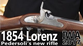 Pedersoli Lorenz rifle and other new stuff at IWA 2017 Part 1 [upl. by Valonia]