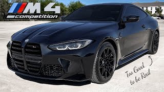 2024 BMW M4 Competition Walkaround Review  Exhaust Sound amp Launch [upl. by Lachman]