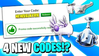 ALL 4 NEW Roblox Promo Codes on ROBLOX 2021  Roblox Promo Codes 2021 [upl. by Ennasor77]