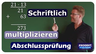 Schriftliches Multiplizieren für den Hauptschulabschluss So gehts [upl. by Deirdra339]