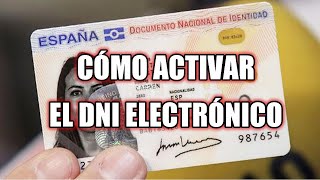 CERTIFICADO DIGITAL Cómo activar el DNI ELECTRÓNICO para hacer gestiones en internet [upl. by Panayiotis]