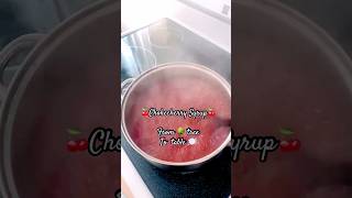 🍒Chokecherry Syrup canning syrup homemade [upl. by Audy]