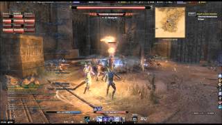 The Elder Scrolls Online Guide  12er Raid Zitadelle von Hel Ra Boss 2 Yokeda Kai  Prüfung ESOTU [upl. by Zoltai]