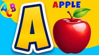 A for apple b for ball song abcd song abcd rhymes video abcd learning  abclearningsongs [upl. by Balough]