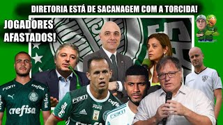 JOGADORES AFASTADOS NO PALMEIRAS DIREÇÃO FRACA NÃO CHEGA A ACORDO REFORÇOS NA MIRA [upl. by Anelliw]