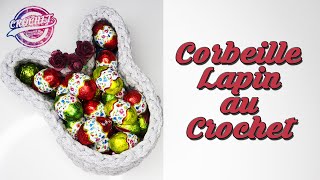 Tutoriel Corbeille Lapin au Crochet [upl. by Blackman]