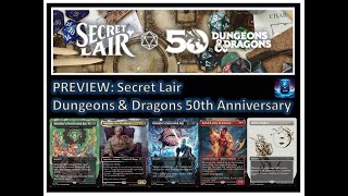 Dungeons amp Dragons 50th Anniversary Superdrop Secret Lair Preview amp Finanzanalyse deutsch MTG [upl. by Grissel]