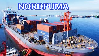 MV NORDPUMA DOCKING MANILA SOUTH HARBOR [upl. by Aramas]