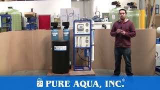 Sistema de Osmosis Inversa Ecuador 600 GPD  wwwPureAquacom [upl. by Naujek]