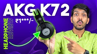 AKG K72 Closed Back Studio Headphones Review  Good for Mixing Music amp Editing HANDS DOWN 💣🔥 [upl. by Rechaba]